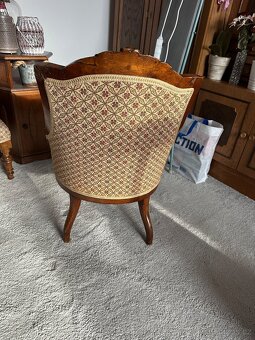 2 starožitná křesla - 8