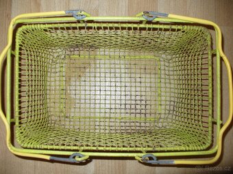 nákupní košík patinový stav - 8