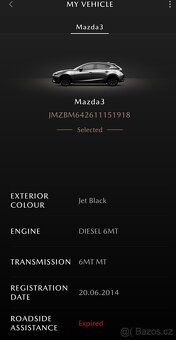 Mazda 3 2.2 D, 6MT, 2014 – pravidelný servis, spolehlivá - 8