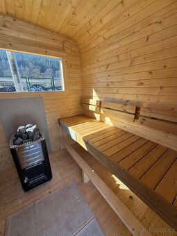 Zahradní 3M CUBE SAUNA s terasou - 8