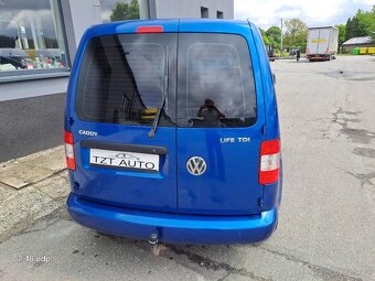 CADDY 1.9TDi  LIVE 77kW  r.10, 200000km, TAŽNÉ, 2XŠOUPAČKY - 8