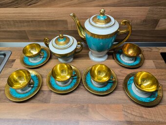 Starožitná Art Deco porcelánová souprava - 8