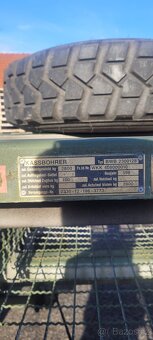 Vojenský přívěsný vozík (originál z Bundeswehr) - 8