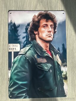 RAMBO: První krev S.Stallone & B.Dennehy autogram_ nůž Rambo - 8