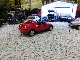 model auta Honda Civic CRX Del Sol Otto mobile 1:18 - 8