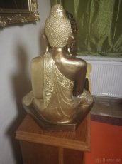 Zlatý Buddha 70cm - 8