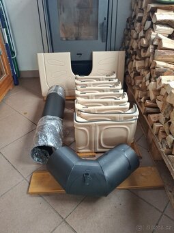 Krbová kamna ELDUR EKO Cappuccino - 8