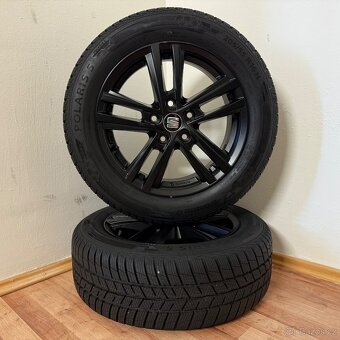 NOVÁ SEAT LEON 5x112 R16 ET46+ZIMNÍ 205/55R16 9mm - 8