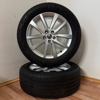 ŠKODA KODIAQ 5x112 R18 ET43+LETNÍ 235/55R18 6/5mm - 8