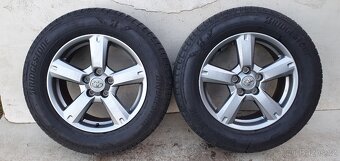 Alu kola Toyota RAV4 17" 5x114,3, letní Bridgestone 7mm - 8