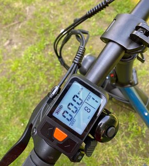 Elektrokolo Fatbike HECHT COMPOS XL blue ebike Fat - 8