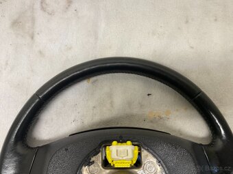 ŠKODA OCTAVIA 2 04-13- KOŽENÝ MULTIFUNKČNÍ VOLANT S AIRBAGEM - 8