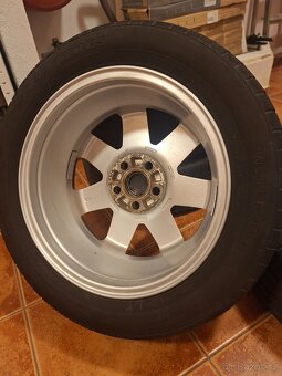 Volvo V50, 4x hliník disk včetně letní pneu - 8