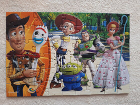 3x Puzzle - Toy Story - Příběh hraček - Woody,Buzz,Pastýřka - 8