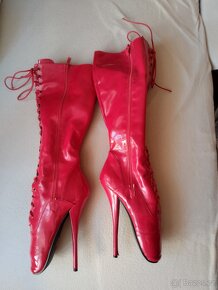 Ballet boty pod kolena - 8