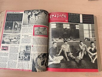 Celý ročník 1963 časopis Stadion - 8