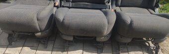 Zadní sedačky VW Sharan - 3 kusy, levá, pravá, prostřední - 8
