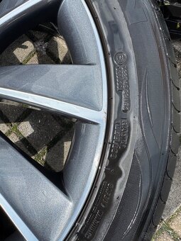 ORIGINÁL Alu Škoda PEGASUS R18, 5x112 - TOP STAV, LETNÍ - 8