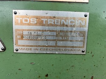 Soustruh SN 50C /1250 - 8