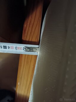 Patrová postel, z Německa, pevná, z borovice+ matrace+ rošty - 8