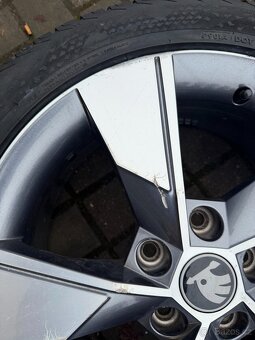 ORIGINÁL Alu Škoda NIVALIS R17, 5x112 - ZIMNÍ - 8