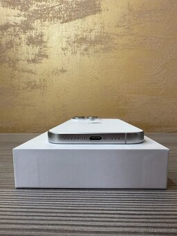 Apple iPhone 16 Pro 256GB bílý TOP stav - 8