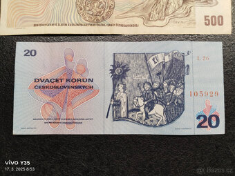 Bankovky Československo 1970 a 1973 - 8