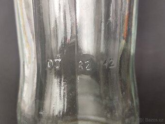Velká retro láhev Coca Cola, 1l, vintage, pošta 85.- - 8