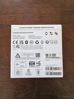 Hodinky SUUNTO Baro 9 Titanium - 8