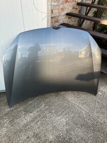 cerna stribrna seda kapota vw golf VI 6 predni haubna - 8