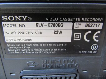 Nabízím video Sony. Plně funkční. Bez dálkového ovladače. Pů - 8