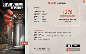 Herní procesor AMD Ryzen 5 3400G | RX VEGA 11 - 8