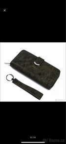 Dámská velká kožená peněženka s poutkem(zn.Vuch) - 8