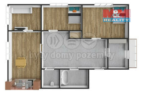 Prodej bytu 3+1, 88 m², Trojany u Kralovic - 8
