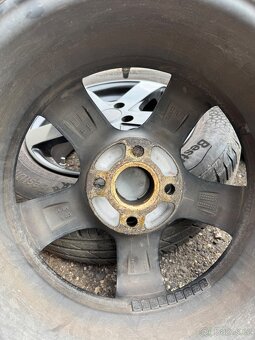 Alu kola opel R15 4x100 ventilky tpms - 8