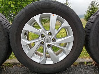 Originál ALU kola Hyundai Tucson R17 + letní pneu - 8