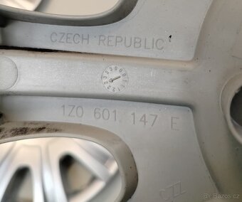 Poklice Škoda 15" 4ks - 8