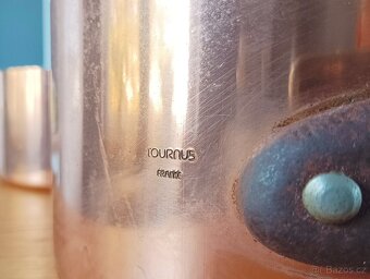 KVALITNÍ MĚDĚNÉ HRNCE TOURNUS FRANCIE 70. LÉTA - 8