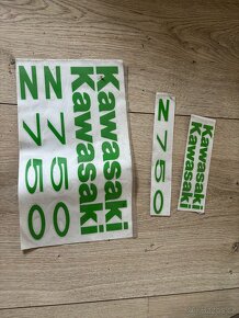 Doplnky a polepy na Kawasaki Z750 - 8