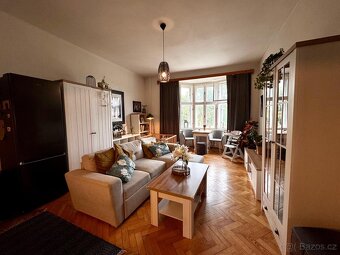 Pronájem zařízeného 2+kk s balkónem, 60m2 – Smetanovo náb. - 8