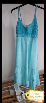 Letní šaty velikost M - 8