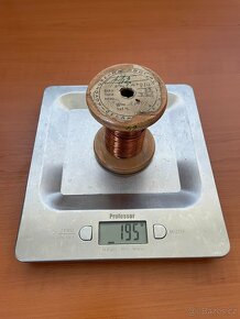 Měděný drát - různé průměry (0,12 až 1,06 mm) - 8