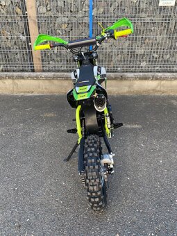 Pitbike Zuumav S3 125cc 14/12 (poloautomat) - zelená - 8