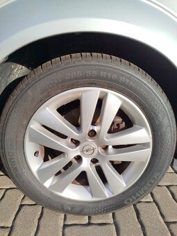 Opel Zafira 1,8 103kW, druhá sada el. kol navíc - 8