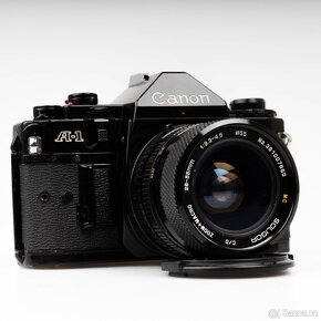 Canon A-1 se dvěma objektivy a příslušenstvím - 8
