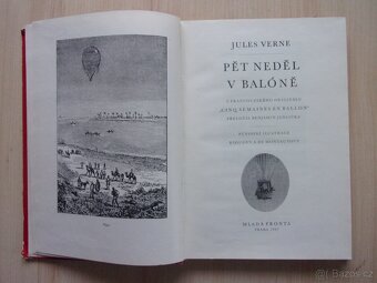 KOMIKS - MODRÁ PĚTKA, J. VERNE - PĚT NEDĚL V BALONĚ - 8