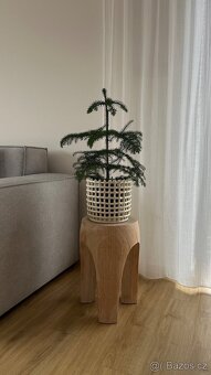 Dřevěná stolička/stolek - 8