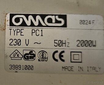 Přímotop OMAS PC1 2000 W - 8