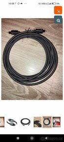 Optický pletený kabel Ivanky 3metry. - 8