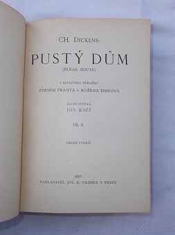 Ch. Dickens - Pustý dům I a II díl, rok 1927. - 8